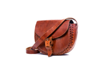 hecho Ledertasche Monique, handgefertigt, fair trade, handmade, leather bag, Schultertasche, Umhängetasche