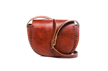 hecho Ledertasche Monique, handgefertigt, fair trade, handmade, leather bag, Schultertasche, Umhängetasche