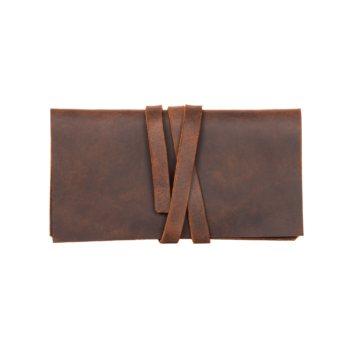 Tabakbeutel aus echt Leder, handgefertigte Tabaktasche, Drehertasche fair gehandelt, Tabaketui fair trade